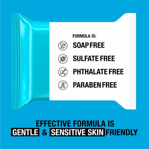 Neutrogena Hydro Boost Facial Cleansing Wipes Perspective: top