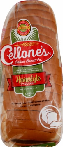 Cellone's® Homestyle Italian Sliced Bread Perspective: top