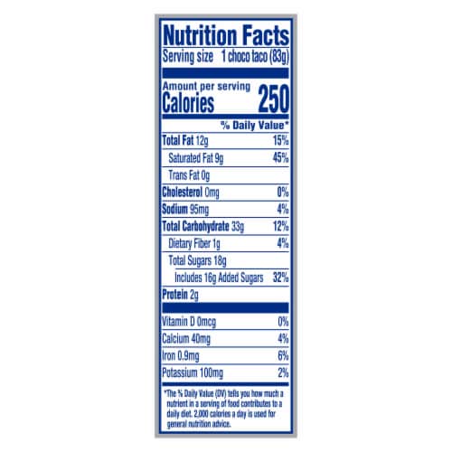 Klondike® Choco Taco Ice Cream Bar Perspective: top