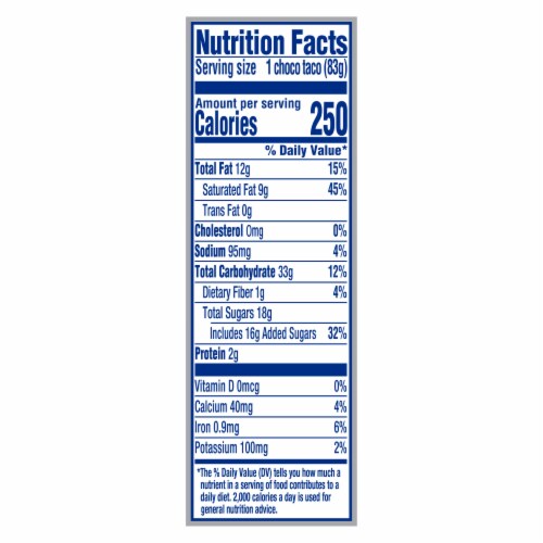 Klondike® Choco Taco Ice Cream Bar Perspective: top