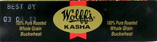 Wolff's Kasha Coarse Granulation Perspective: top