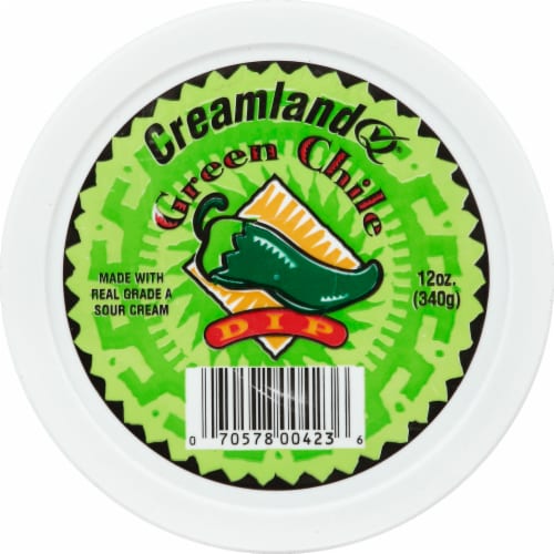 Creamland Green Chile Dip Perspective: top