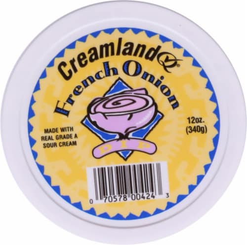 Creamland® French Onion Dip Perspective: top