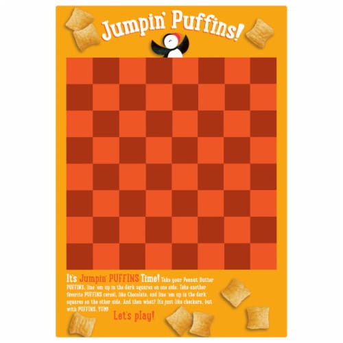 Puffins Peanut Butter Cereal Perspective: top
