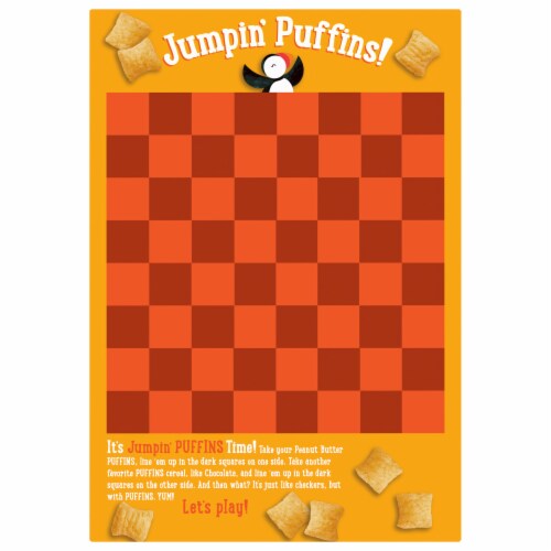 Puffins Peanut Butter Cereal Perspective: top