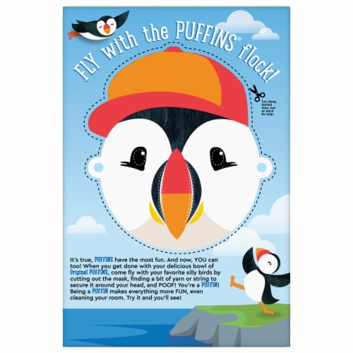 Barbara's Puffins Original Puffed Cereal Perspective: top