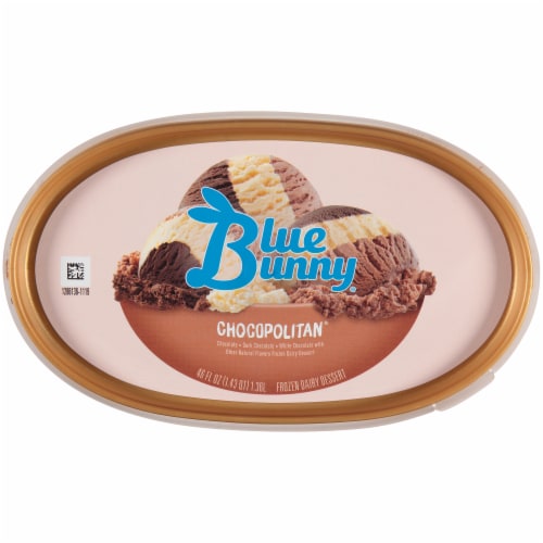 Blue Bunny Chocopolitan Ice Cream Perspective: top