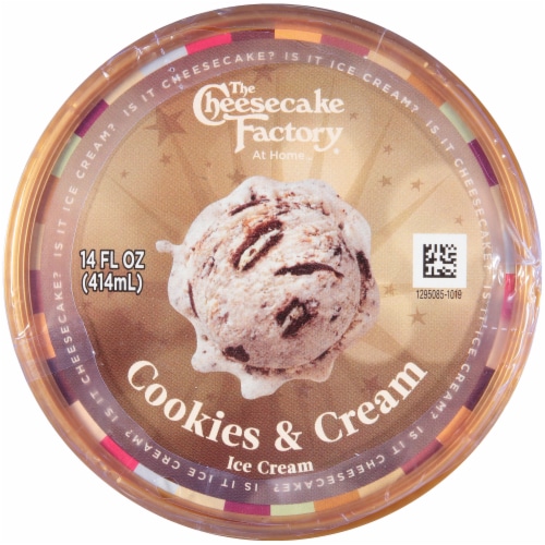 The Cheesecake Factory At Home™ Cookies & Cream Cheesecake Ice Cream Perspective: top