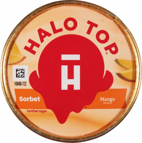 Halo Top Mango Sorbet Perspective: top