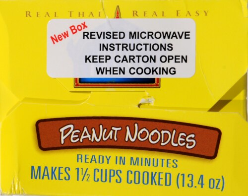 Taste of Thai® Peanut Noodle Quick Meal Perspective: top