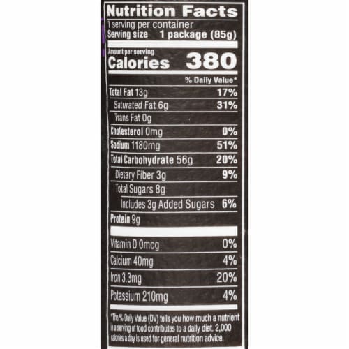 Cup Noodles Stir Fry Teriyaki Chicken Flavor Asian Noodles in Sauce Perspective: top