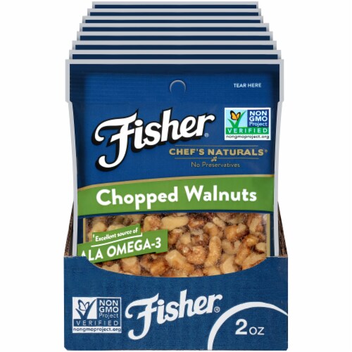Fisher® Chopped Walnuts Perspective: top