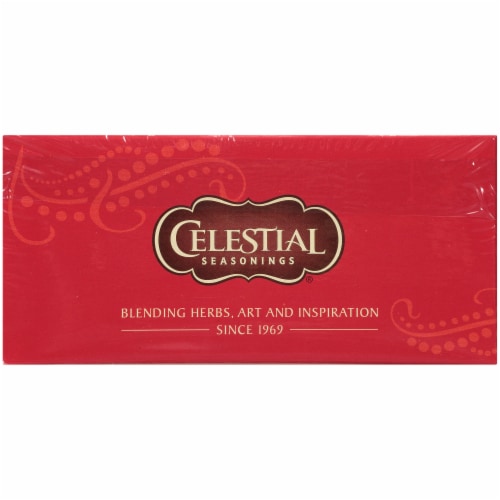 Celestial Seasonings® Red Zinger Caffeine Free Herbal Tea Bags Perspective: top