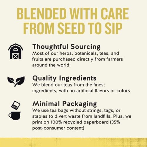 Celestial Seasonings Caffeine Free Chamomile Herbal Tea to Support Relaxation Perspective: top