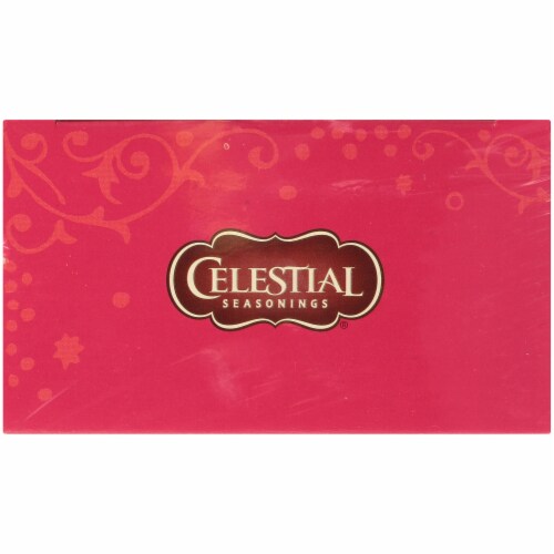 Celestial Seasonings Peppermint Herbal Tea Bags Perspective: top