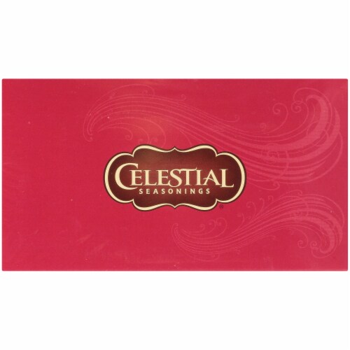 Celestial Seasonings Cool Brew Raspberry Iced Black Tea Bags Perspective: top