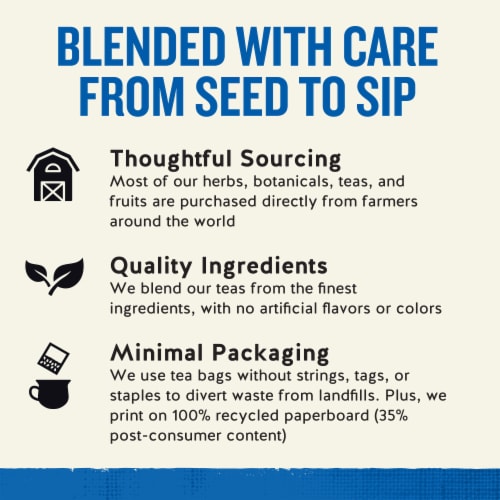 Celestial Seasonings® Caffeine Free Tension Tamer® Herbal Tea Bags Perspective: top