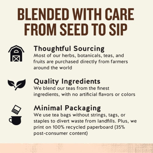 Celestial Seasonings Caffeine Free Fruit Tea Herbal Sampler Pack Perspective: top
