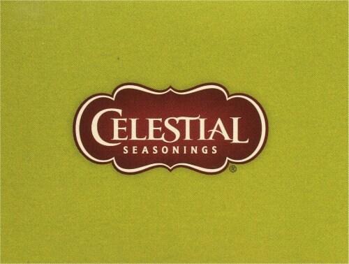 Celestial Seasonings® True Blueberry® Herbal Tea Bags Perspective: top