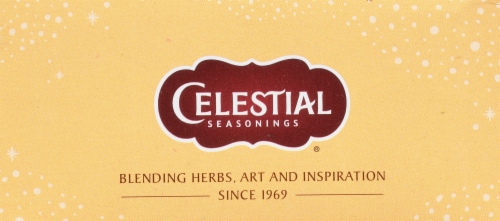 Celestial Seasonings® Caffeine Free Ginger + Probiotics Herbal Tea Bags Perspective: top