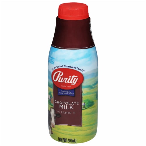 Purity Vitamin D Whole Chocolate Milk Perspective: top