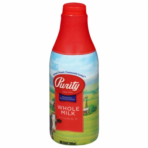 Purity Vitamin D Whole Milk Perspective: top