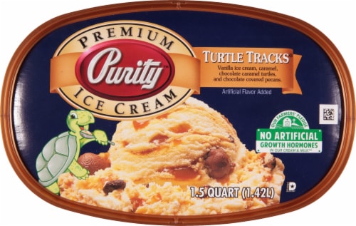 Purity Turtle Track Ice Cream Tub Perspective: top