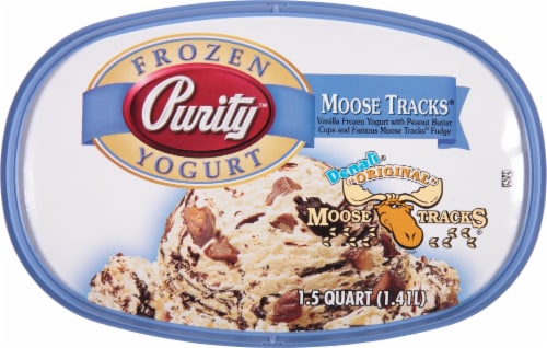 Purity™ Moose Tracks Frozen Yogurt Tub Perspective: top