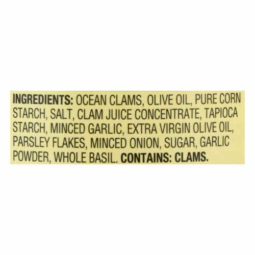 Cento® White Clam Sauce Perspective: top