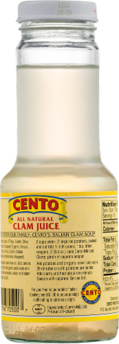 Cento All Natural Clam Juice Perspective: top