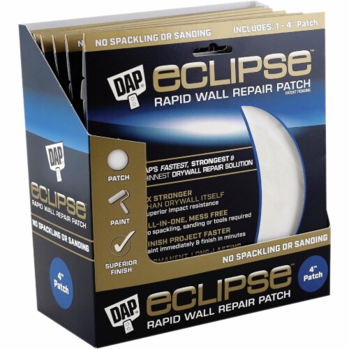 DAP Eclipse 4 In. Rapid Wall Repair Patch 09163 Perspective: top