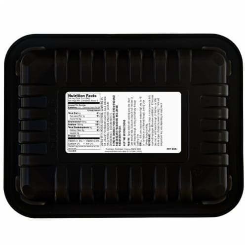 Smithfield Anytime Favorites Naturally Hickory Smoked Pork Chops Perspective: top