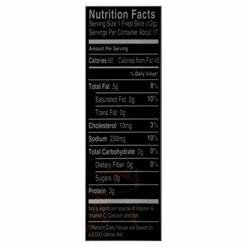 Smithfield Hometown Original Thick Cut Bacon Perspective: top