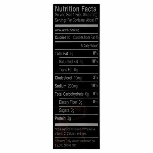 Smithfield Hometown Original Thick Cut Bacon Perspective: top