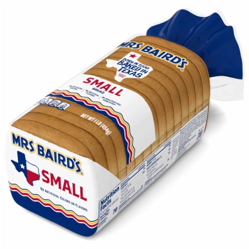 Mrs Baird's Small White Bread Perspective: top