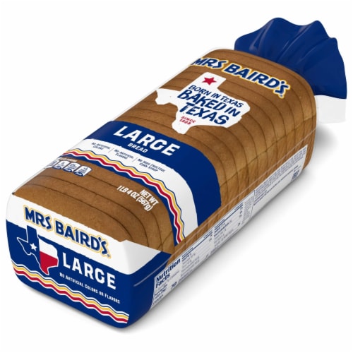 Mrs Baird's Large Bread Perspective: top