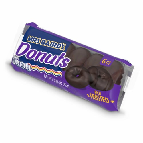 Mrs Baird's Rich Frosted Mini Donuts Perspective: top