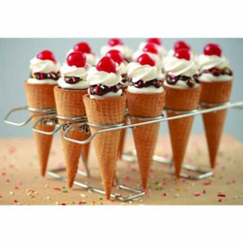 Wilton Cone Cakes Cupcake Baking Rack Perspective: top