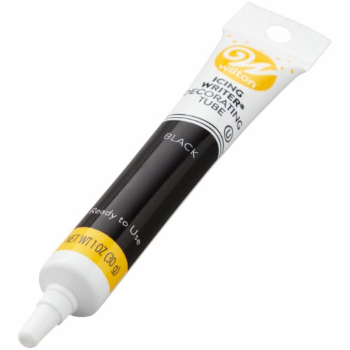 Wilton® Icing Water® Decorating Tube Black Perspective: top