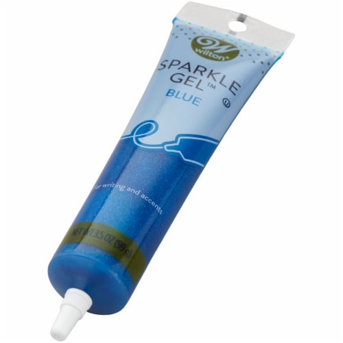 Wilton® Blue Sparkle Gel™ Icing Perspective: top