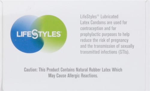 LifeStyles® Ultra Sensitive Natural Rubber Latex Condoms Perspective: top