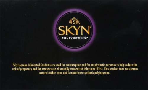 SKYN® Elite Non-Latex Lubricated Condoms Perspective: top