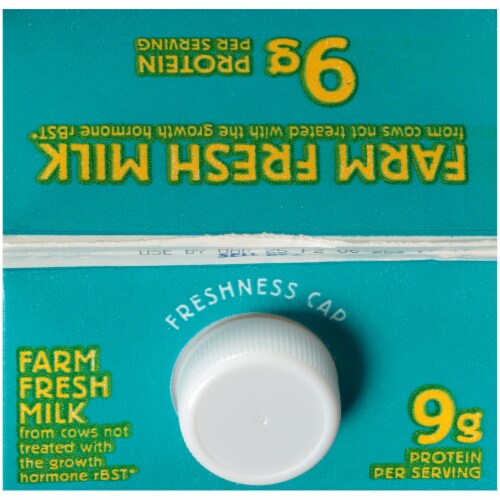 Crystal Creamery Cultured Low Fat Buttermilk Perspective: top