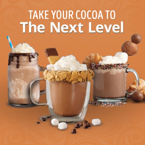 Swiss Miss Pumpkin Spice Flavored Hot Cocoa Mix Perspective: top