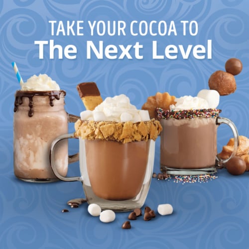 Swiss Miss® Indulgent Collection Rich Chocolate Hot Cocoa Mix Perspective: top