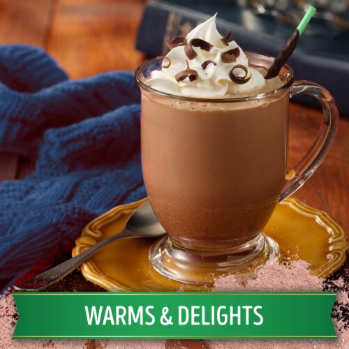 Swiss Miss No Sugar Added Milk Chocolate Flavored Hot Cocoa Mix Perspective: top