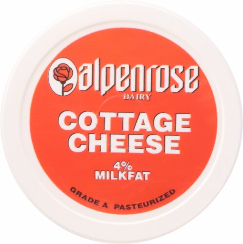 Alpenrose 4% Cottage Cheese Perspective: top