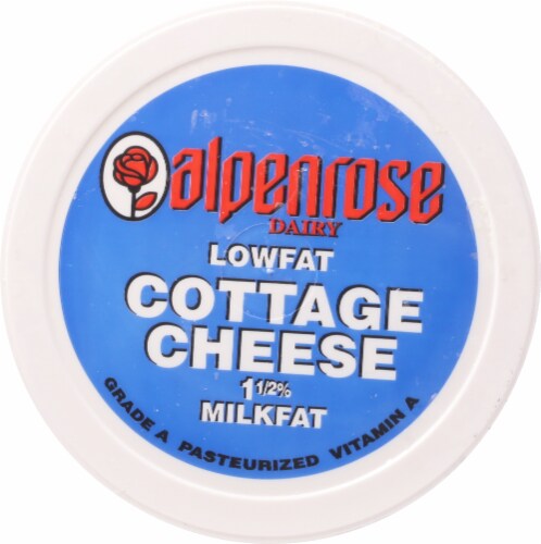 Alpenrose® Low Fat 1.5% Cottage Cheese Perspective: top