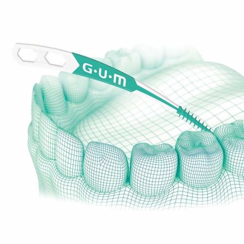 GUM® Advanced Soft-Picks® Flossers Perspective: top