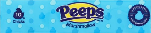 Peeps® Blue Marshmallow Chicks Perspective: top